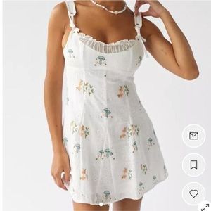 ISO for love and lemons yolanda mushroom mini dress